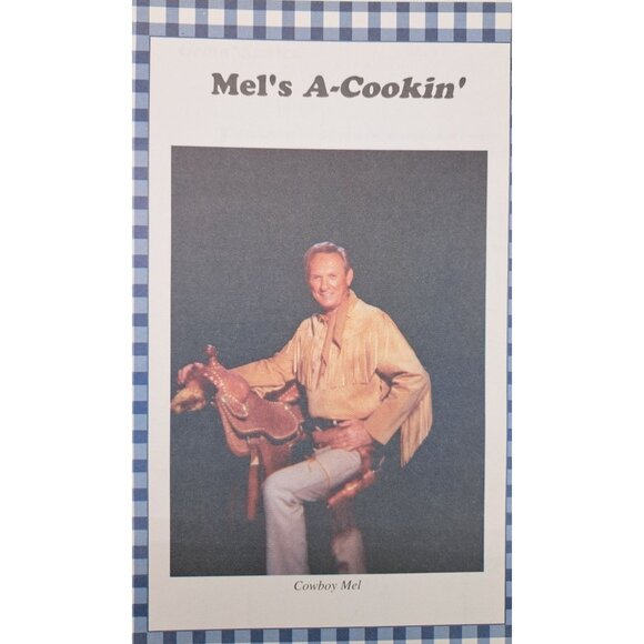 Vintage Mel's A-Cookin Cookbook Mel Tillis Recipes Stories Spiral Roy Clark 1997 - Picture 8 of 10